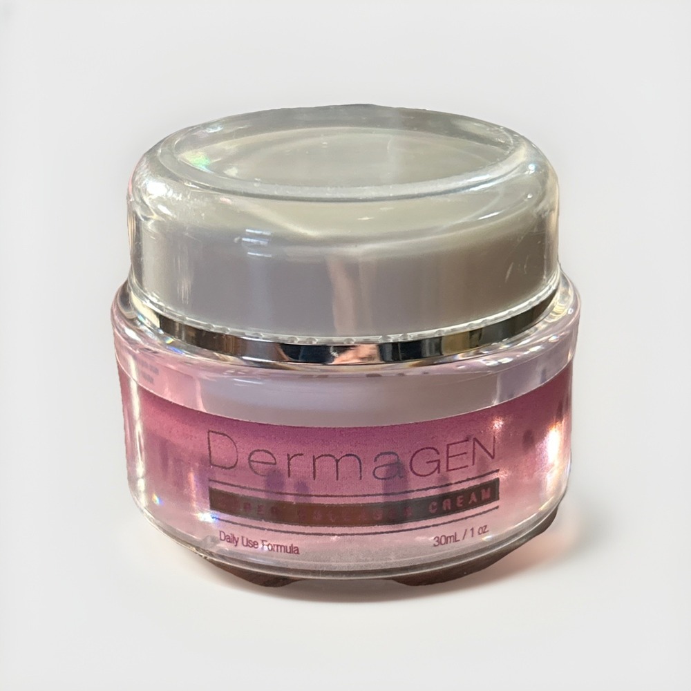 DermaGen Super Collagen Cream 1 oz New‎ Daily Use USA Not Sealed